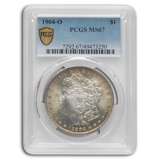 1904-O Morgan Dollar MS-67 PCGS 1904-O Morgan Dollar MS-67 PCGS